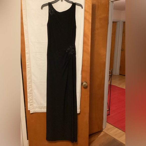 LAUREN BY RALPH LAUREN EVENING MAXI DRSS SZ 2 - Picture 2 of 11